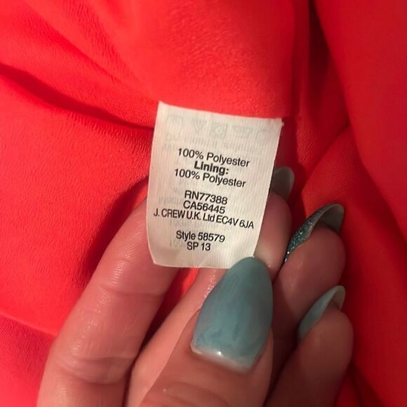 J Crew Women's Coral Pink Sleeveless Side Zip Sheath Dress - Picture 12 of 12